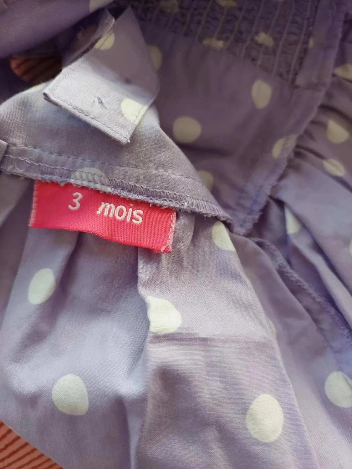 Ensemble 3mois robe fichu bloomer – photo 6